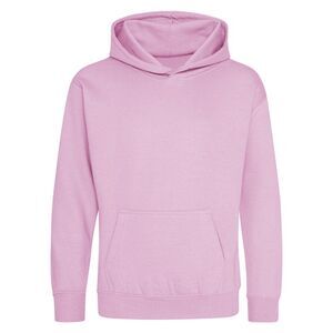 Awdis Kids Unisex  Sweatshirt / Hoodie / Schoolwear / Baby Pink